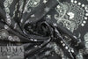 Italian viscose woven panel - bandana dream