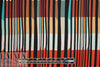 Italian drapey viscose woven - strips 'n' stripes 1.25 yds