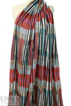 Italian drapey viscose woven - strips 'n' stripes