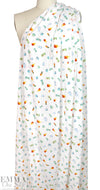 Italian viscose voile - beach party 1.875 yd