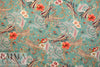 Italian 'daylily paisley' drapey viscose woven .66 yds