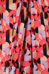 Italian contempo graphic 1 drapey viscose woven 2 yd