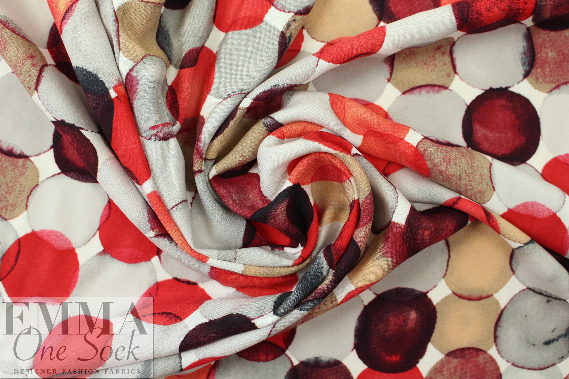Italian 'boba' drapey viscose woven