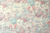 Italian garden whispers print cotton voile .8 yds