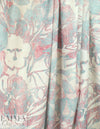 Italian garden whispers print cotton voile .8 yds