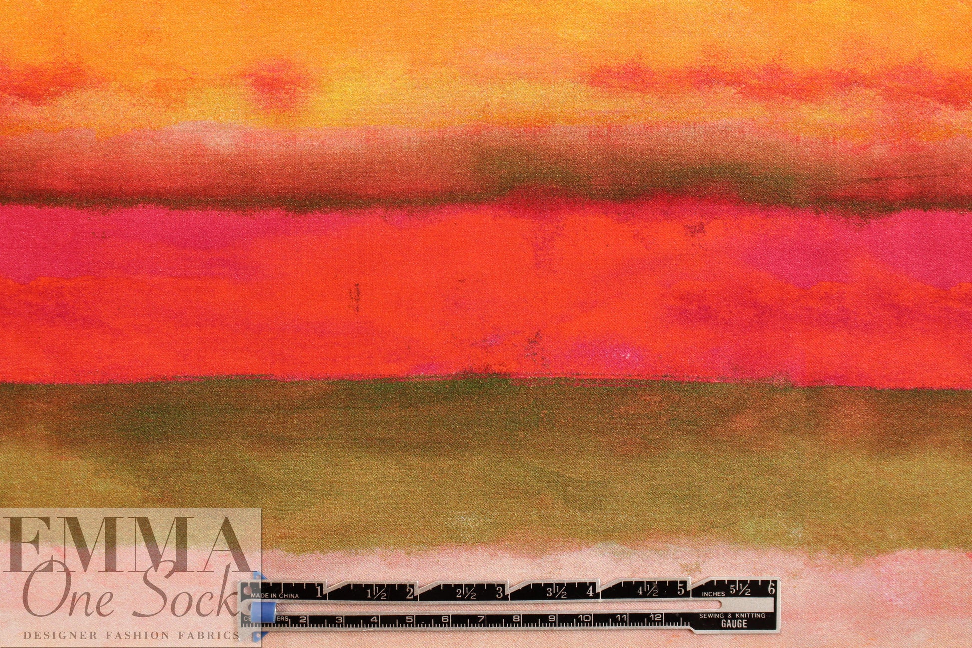 French designer 'Rothko-esque' viscose woven