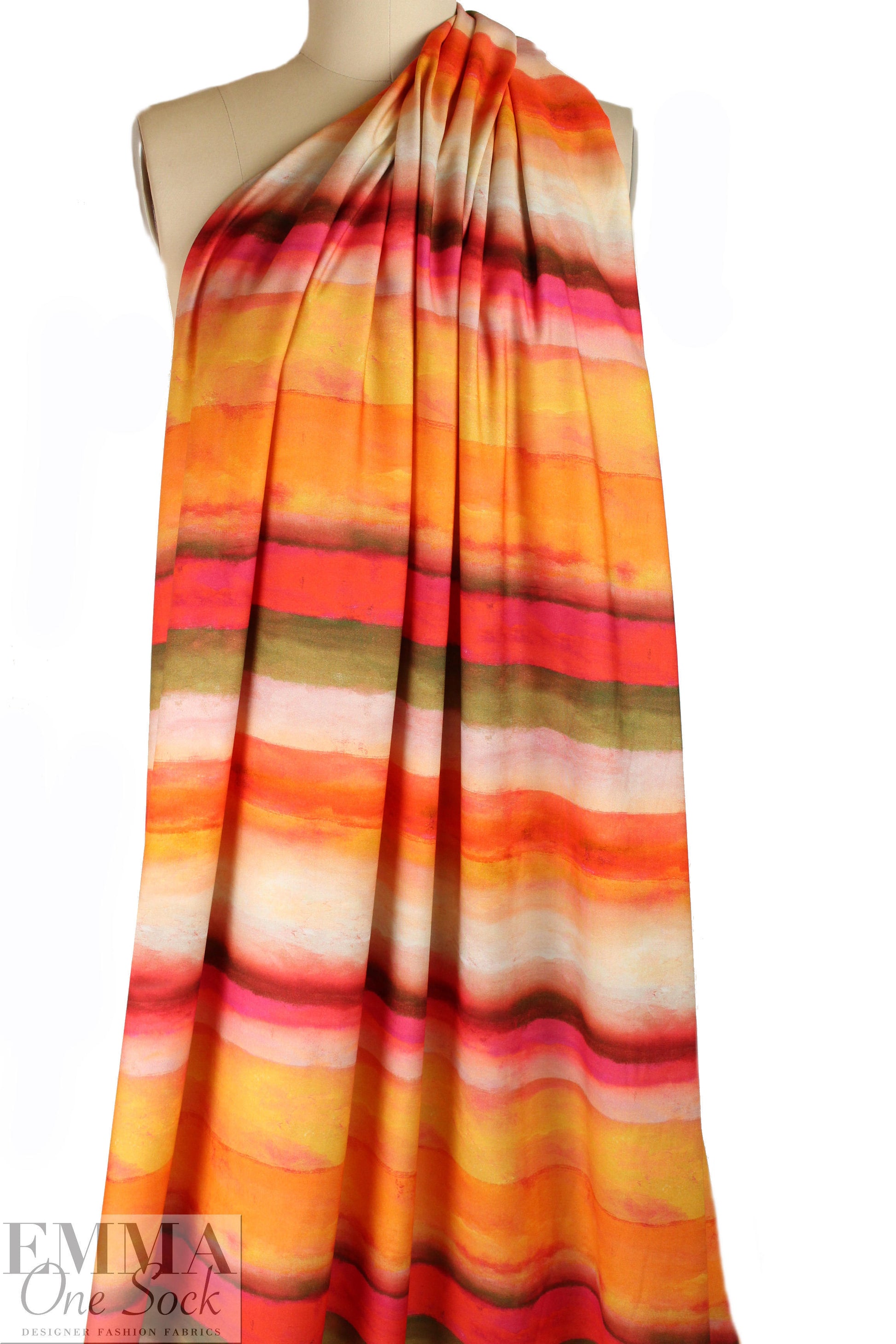 French designer 'Rothko-esque' viscose woven