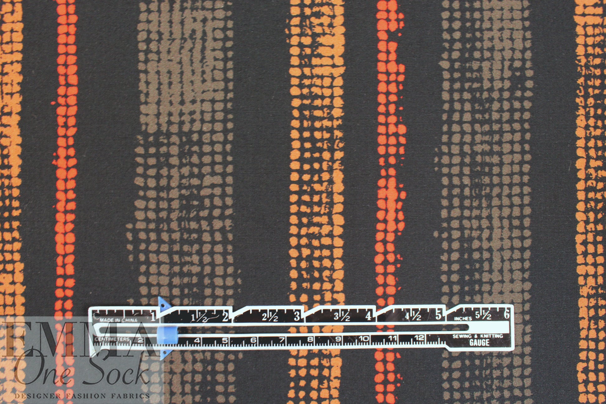 Massim0 'spicy tracks' viscose challis woven