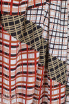 Massim0 viscose crepe woven - intersecting plaids .5 yds