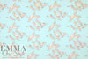 Italian designer cranes in flight satin viscose woven 2 yd