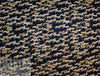 Italian Anthropol0gie 'big cats' drapey viscose satin woven 1.125 yds