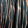 Massim0 'painted streamers' Italian drapey viscose woven 1 yard