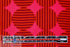 Massim0 'vibrant graphic' Italian drapey viscose woven .5 yds