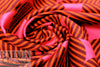 Massim0 'vibrant graphic' Italian drapey viscose woven .5 yds