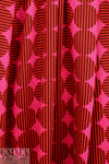 Massim0 'vibrant graphic' Italian drapey viscose woven .5 yds