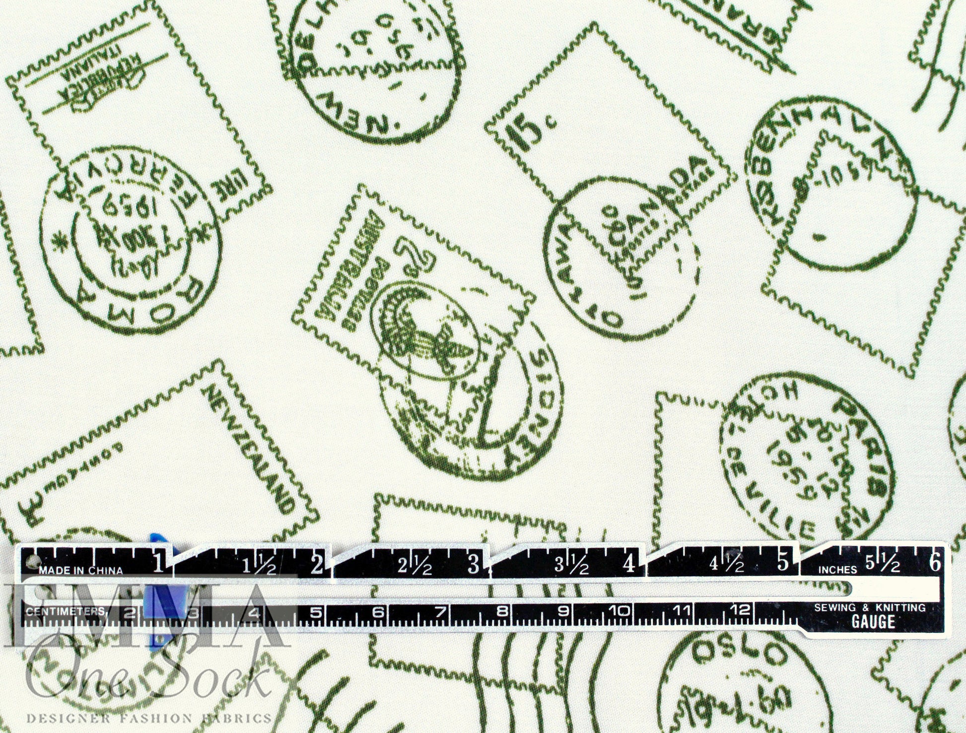 Z@ra Italian 'postage paid' viscose blouseweight 1.25 yds