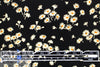 Italian designer tiny daisies drapey viscose woven .75 yds