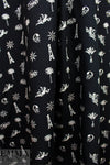 Massim0 'quirky icons' Italian drapey viscose twill 2.25 yd