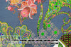 Italian digital viscose knit - paisley garden .5 yds