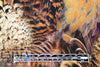 Italian digital viscose knit - feather medley 1.5 yds