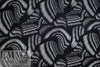 Italian vector curves graphic viscose/spandex knit 1.75 yds