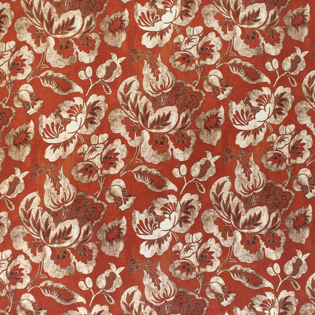 Italian 'henna tapestry' viscose crepe woven 1.75 yd
