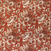 Italian 'henna tapestry' viscose crepe woven 1.875 yds