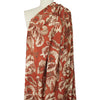 Italian 'henna tapestry' viscose crepe woven 1.75 yd