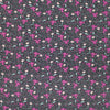 Italian 'nouveau floral' graphic printed viscose challis .5 yds