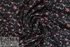 German viscose crepe woven - blooming vines 1.66 yd