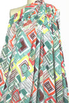 'tilted squares' drapey viscose woven 1.875 yd