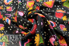 'strawberry hearts' Oeko-tex viscose challis woven 1.625 yd