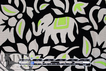 'jungle wanderer' viscose voile, Oeko Tex certified 1.75 yd