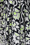 'jungle wanderer' viscose voile, Oeko Tex certified .5 yds