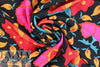 'flowers and flutters' viscose voile, Oeko Tex certified 1.375 yds