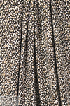 NY designer earth-toned buds drapey viscose woven