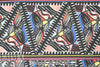 CA designer 'totem cubist' graphic viscose woven
