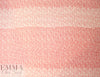 CA designer salmon dot-slash printed viscose crepe 1.35 yds