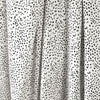 CA designer 'petite prints' viscose blend woven - black/white .625 yds