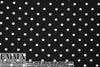 Caroline C0nstas polkadot viscose/poly twill - b/w