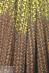 Caroline C0nstas viscose charmeuse - amber/olive