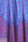 Caroline C0nstas viscose charmeuse - pink/cobalt