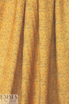 Derek L@m 'metalworks' viscose twill woven - citrine .75 yds