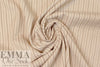 Italian neutral stripe viscose/lycra woven - sand dollar .75 yds
