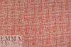Italian 'fiber optics' viscose/spandex knit - terracotta/ fog 1.75 yds