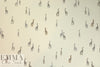 Italian drapey viscose woven - giraffes on ivory 1 yard