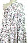 J. Mende1 pen and ink on cream viscose woven 1.375 yds