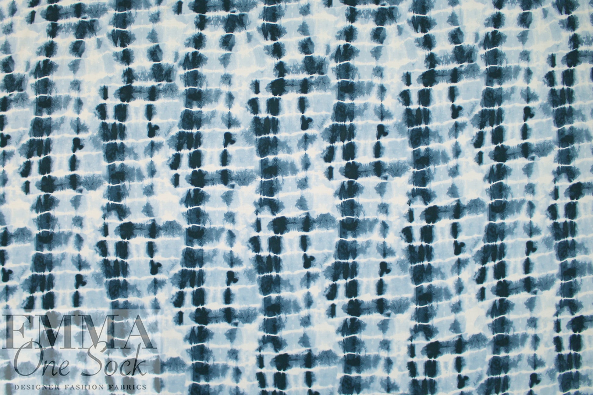 CA designer batiky tie dye viscose woven 1.5 yd