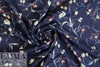 CA designer viscose woven - midnight floral