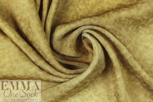 Kh@ite double weave viscose jacquard - burnished gold 3 yd